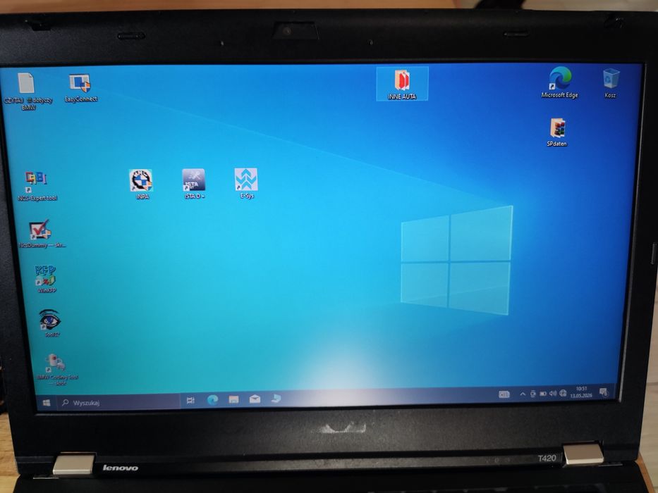 Lenovo ThinkPad T420 dysk SSD Laptop diagnostyczny BMW