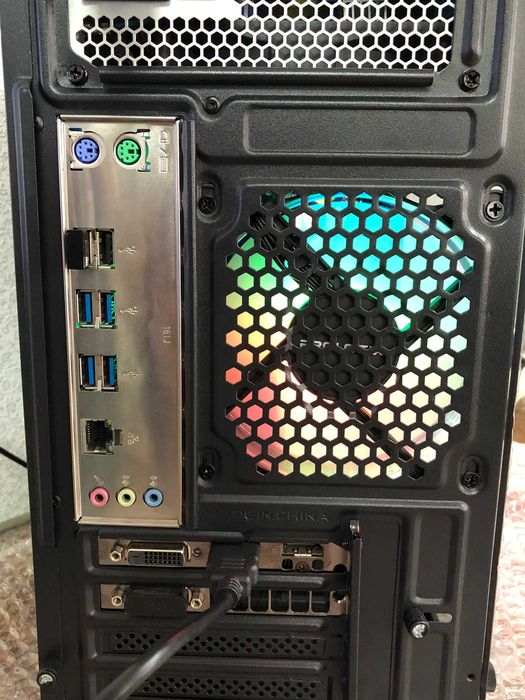 ІГРОВИЙ ПК GAME PC Intel® Xeon™ E5-2620 V3 ASUS™  ROG Strix® GeForce GTX 1050 2GB  RAM DDR4 16GB SSD 500Gb RGB підсвітка