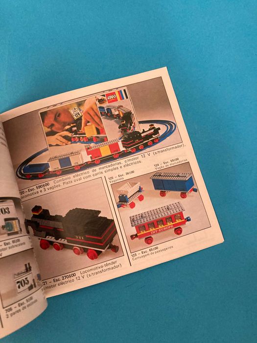Raro Catálogo da Lego em Português Anos 60/70