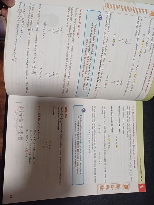 Manual Matemática 6.º Ano