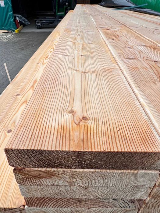 Deska tarasowa modrzew 27x145  klasa AB