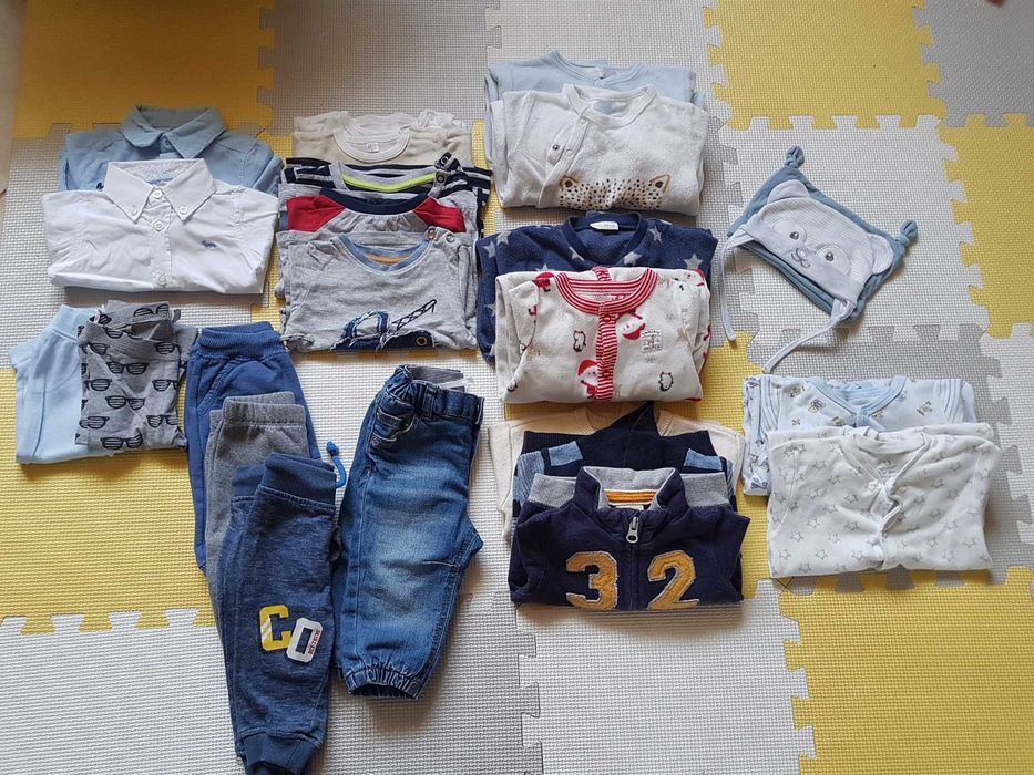 Mega paka zestaw ubrań dla chłopca r. 68