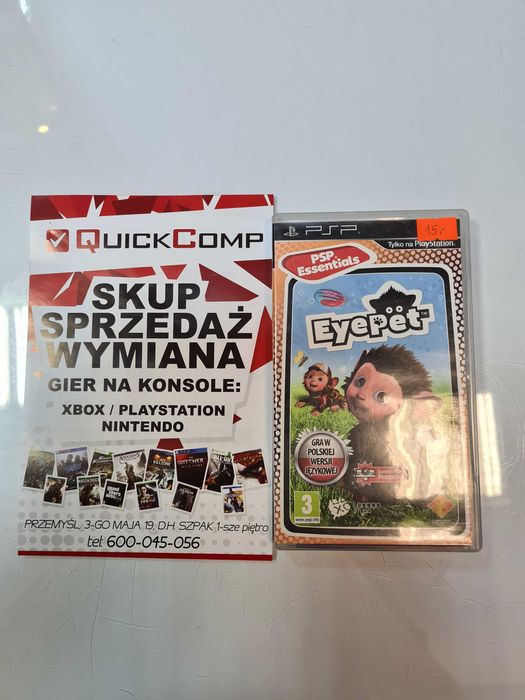 Gra Playstation Portable PSP EyePet Gwarancja 1 Rok QUICK-COMP