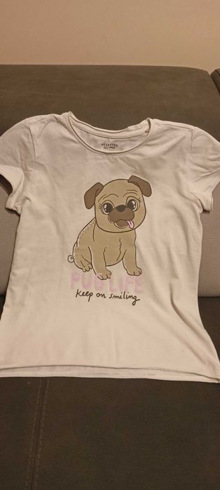 Koszulka t-shirt Życie mopsa Reserved
