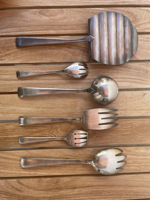 Conjunto de talheres antigos arte deco