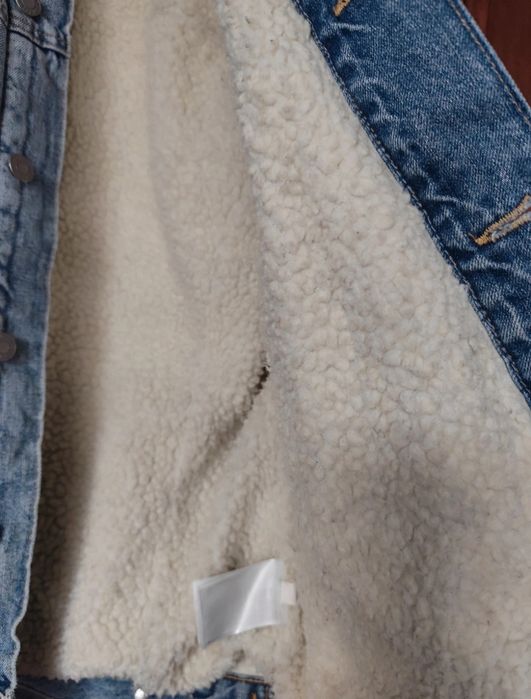 Dżinsowa ociepna bluza s