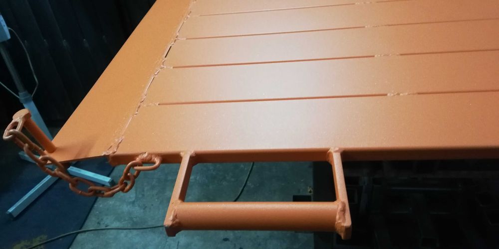 Rampa najazdowa do kontenera, garażu, podjazdu 700 kg