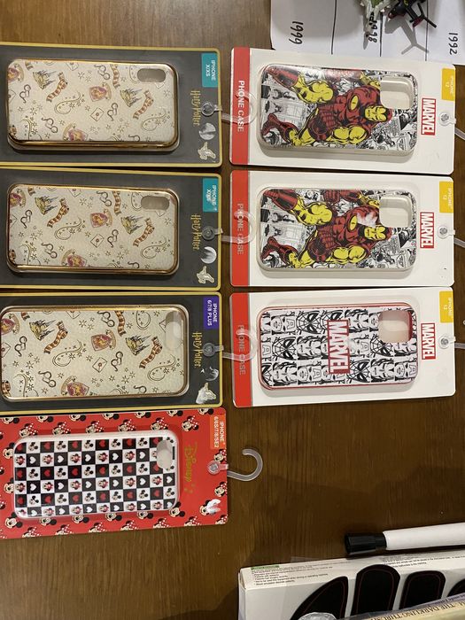 Capas Iphone 6, 7, 8, X, XS e 12 - marvel, harry potter