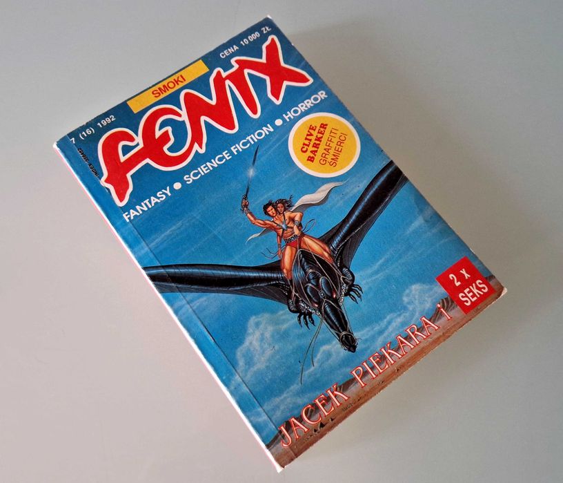 Miesięcznik Fenix (fantasy, science fiction, horror) nr 7/1992