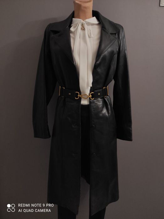 Płaszcz skórzany rozmiar S