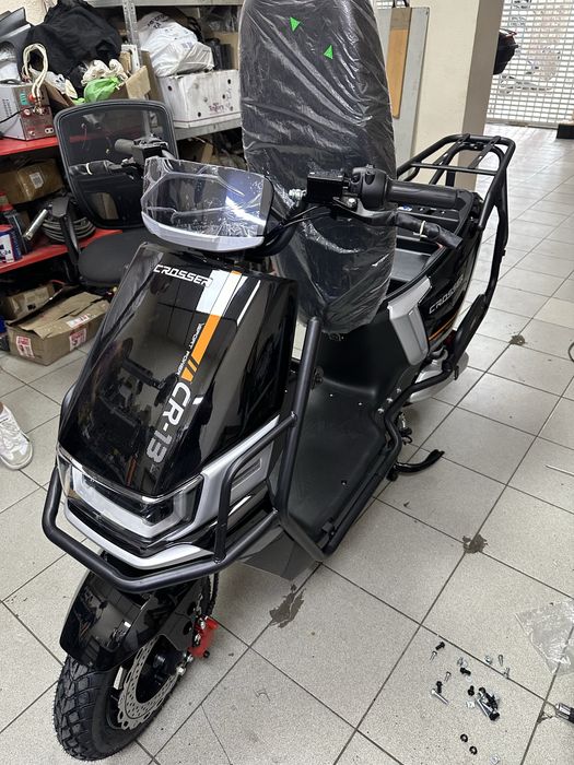 Электроскутер Crosser CR 13 PRO . Электромопед. Литий 72V-30-71А