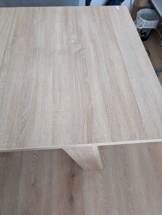 Mesa de jantar extensível em faia