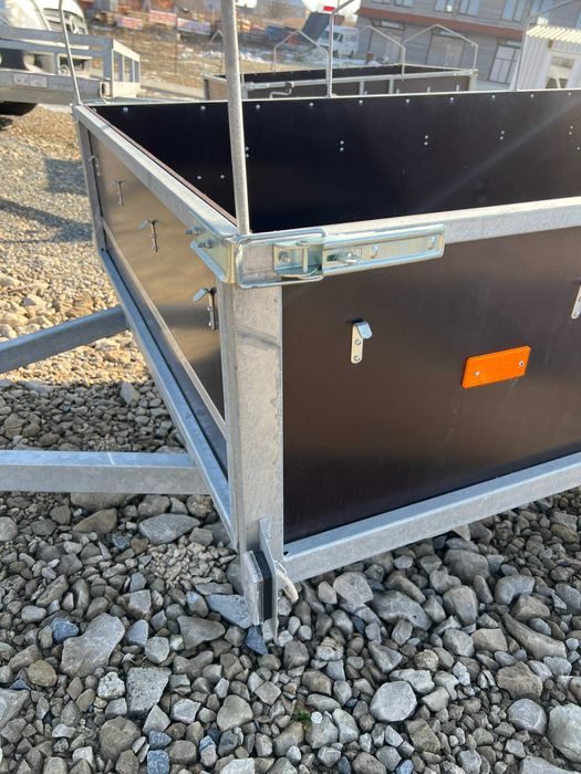 Причіп до легкового авто ПАЛИЧ 1,26 х 2,15м 40см борт оцинкований