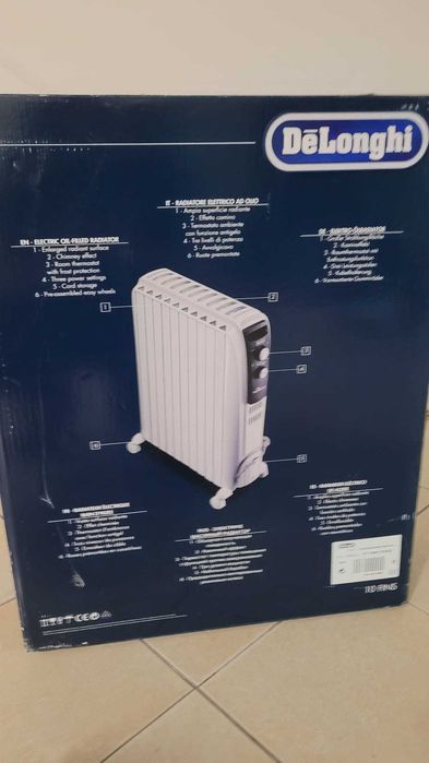 Radiador a Óleo DeLonghi Dragon 4 – 10 Elementos (Na Caixa)