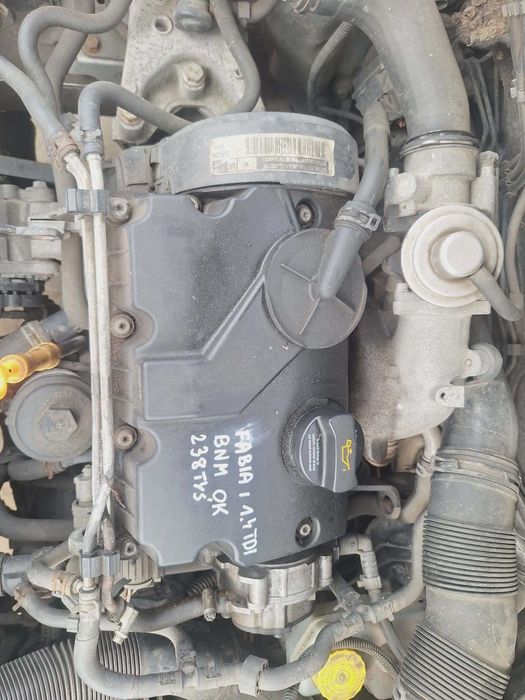silnik 1.4 tdi BNM skoda fabia 1 gwarancja