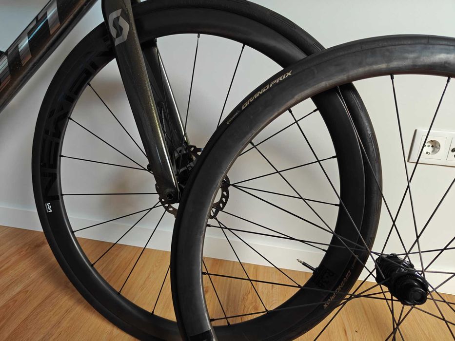 Jantes de carbono Newmen R.38, bicicleta de estrada