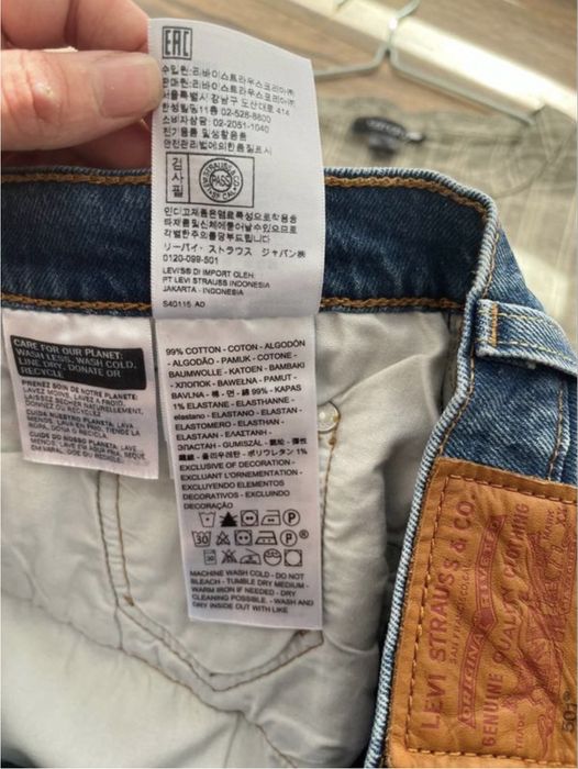 Жіночі джинсові шорти батал Levi's
