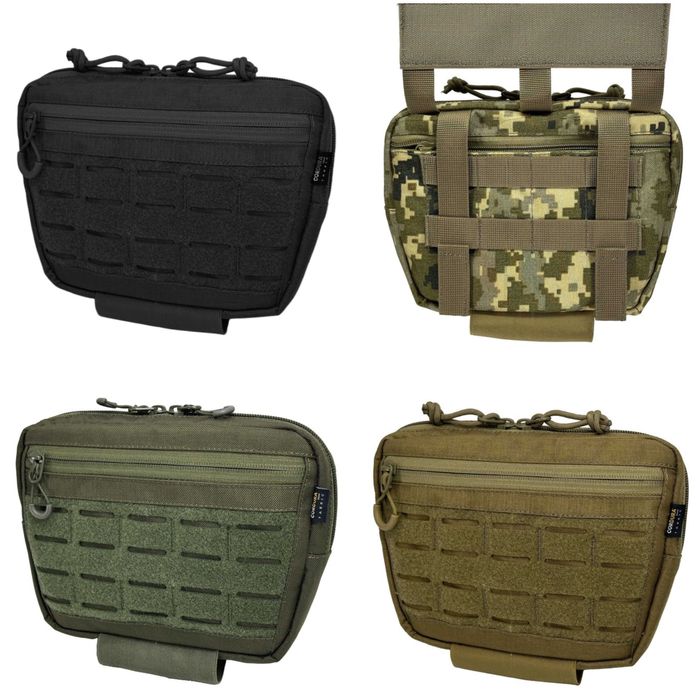 Напашник піксель ЗСУ мультикам підсумок подсумок сумка на плитоноску