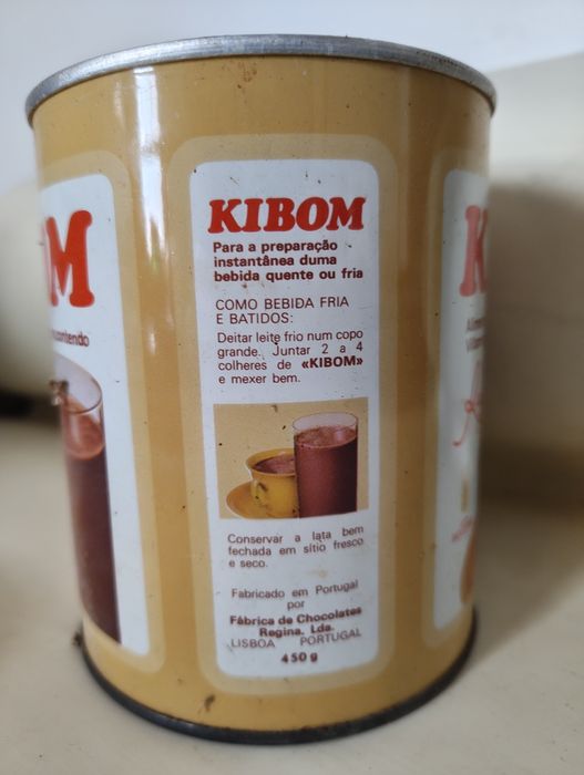 Lata Vintage KiBom Regina – Anos 70/80 – Publicidade Antiga