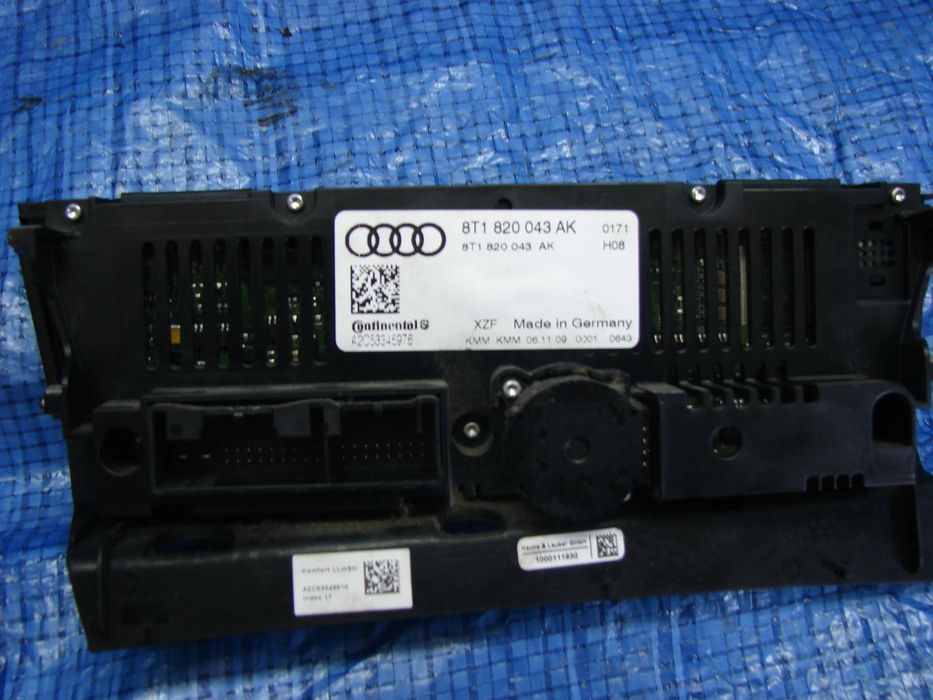 Panel sterujący klimatyzacją Audi A4 B8 A5 8T1.820.043AK