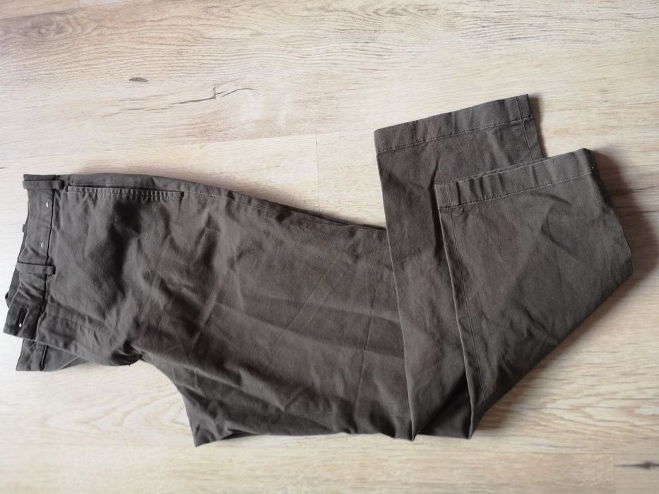 Spodnie męskie Uniqlo Smart Ankle Pants rozmiar S Cotton 2-Way Stretch