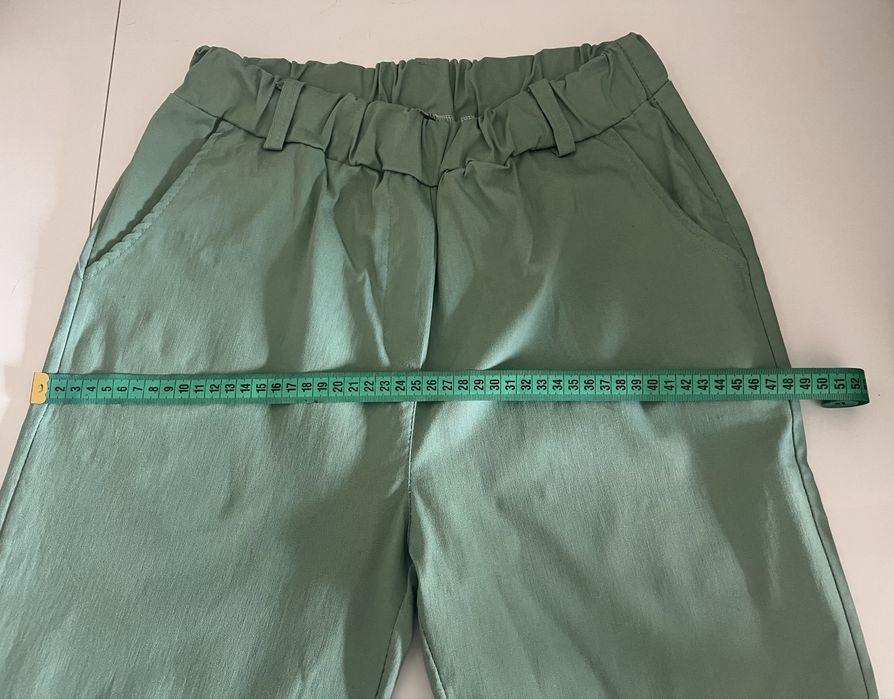 Made in Italy spodenki w kolorze zielonym