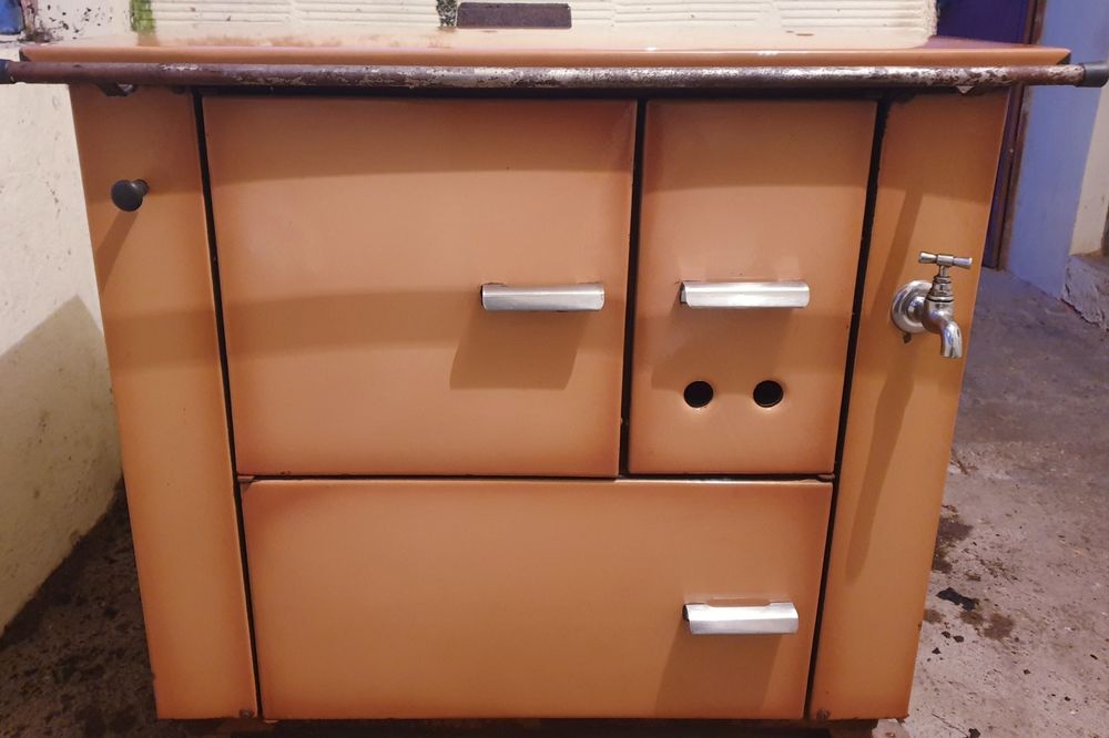 Fogão de Ferro a Lenha - Fogão