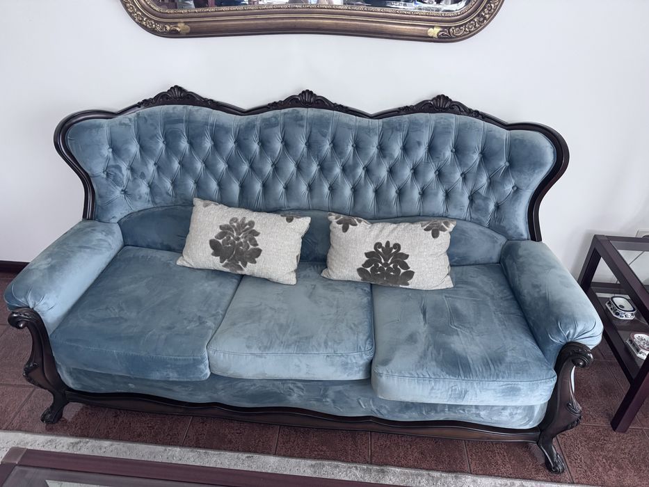 Sofá vintage em ótimo estado