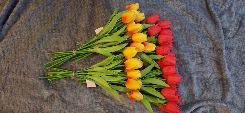 Tulipany silikonowe 40 szt