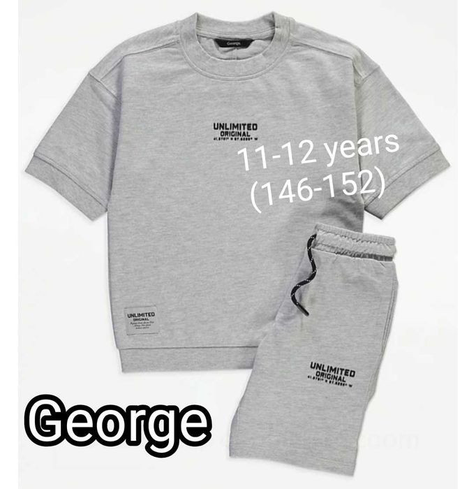 Костюм футболка шорты 11-12