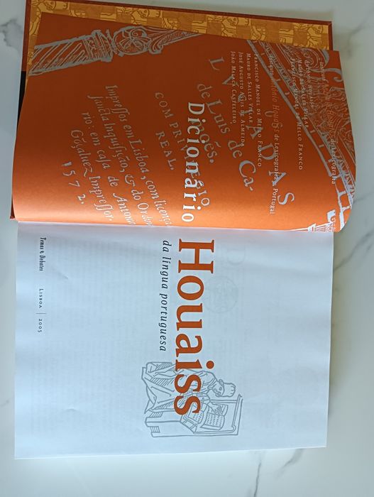 Dicionário Houaiss da Língua Portuguesa - Tomo I - A - Afo	NOVO!!*