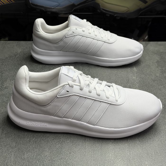 ОРИГІНАЛ 100% Білі сітка кросівки адідас Adidas Lite Racer 4.0 JQ4517 /43р.