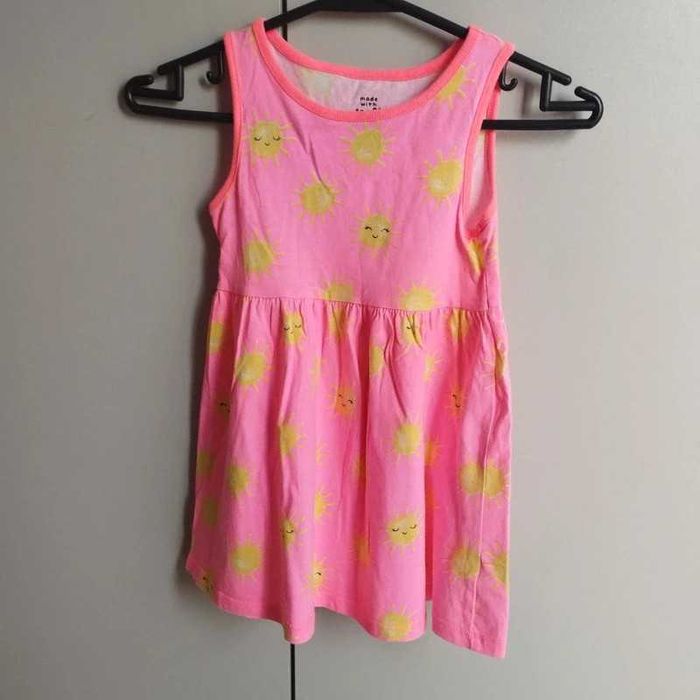 Zestaw 3 sukienek dziewczęcych rozmiar 92, F&F, Pepco, Minnie