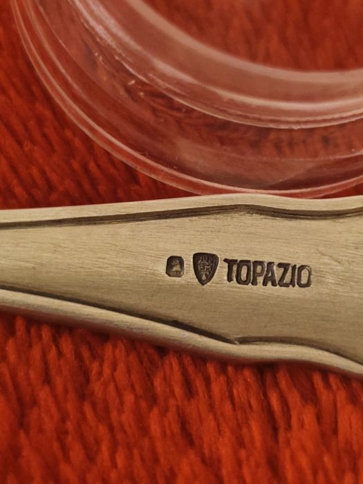 Prata - colher de prata Topazio 17.27g