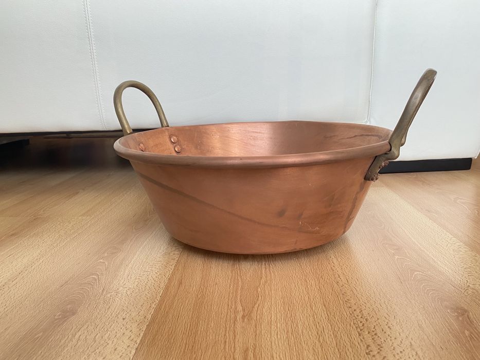Conjunto de Tachos / Alguidares em Cobre