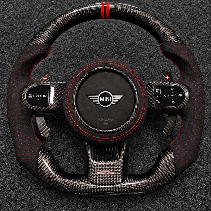 Volantes Personalizados MINI Cooper/S/JCW / GP | Airbag | Carbono, Pele, Alcantara