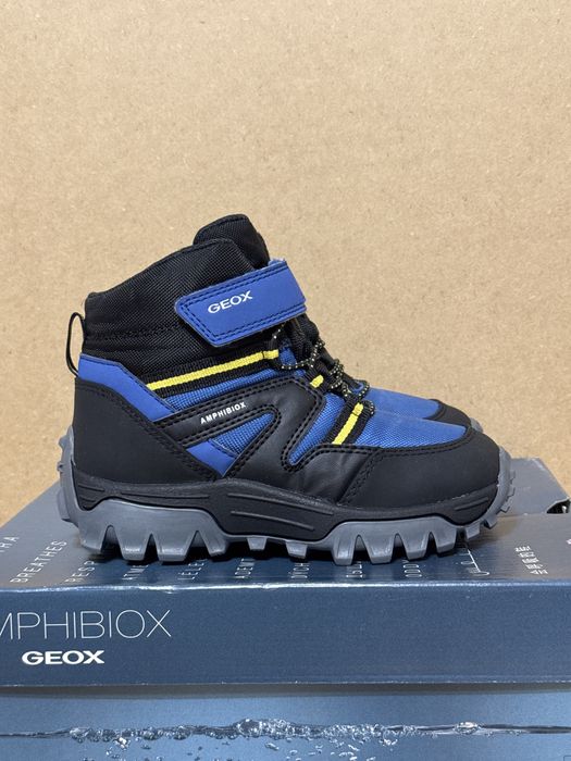 (28 р) Дитячі зимові черевики Geox Himalaya, Устілка 18.5 см