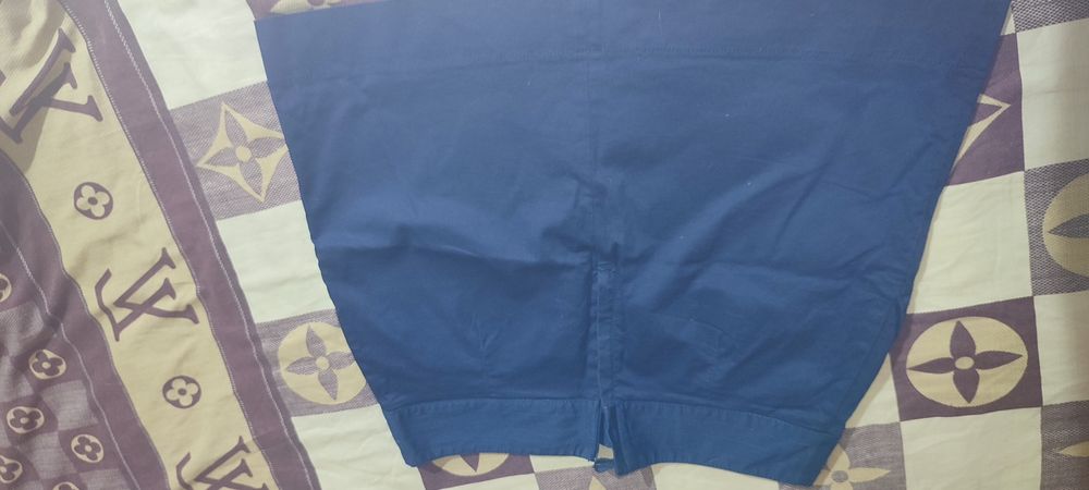 Спідниця H&M однотонна синя