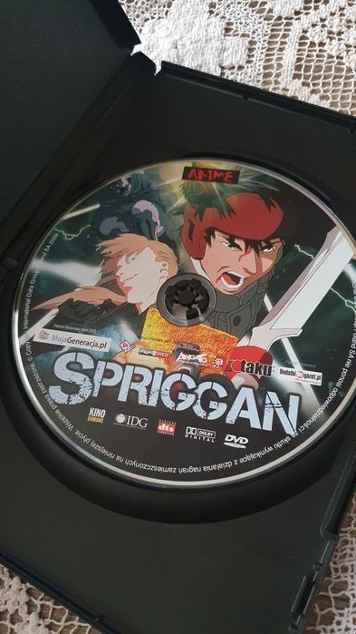 Spriggan anime dvd
