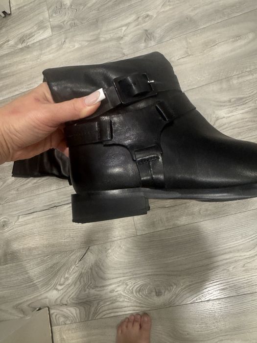 Ботфорди шкіряні