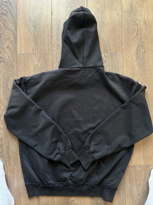 MISBHV bluza czarna z nadrukiem z kapturem