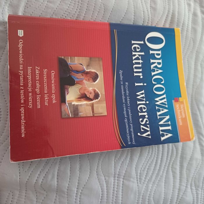 Opracowania lektur i wierszy