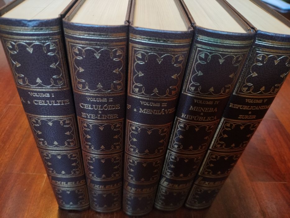 Lexilello - Lello Encyclopedia with 5 volumes, hardcover, in very good condition64552781957507121