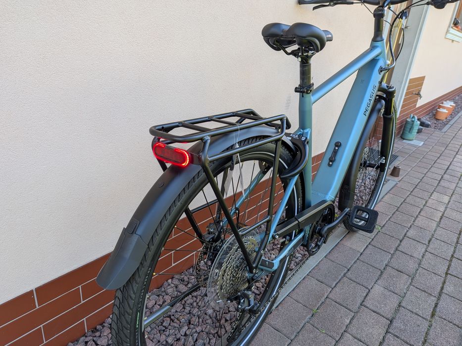 Jak nowy elektryk PEGASUS PREMIO EVO 10 LITE * Bosch CX Smart * 17km! * Suntour Air * 55 cm