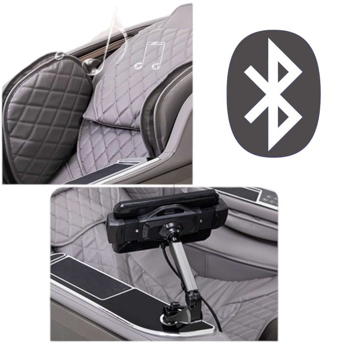 Fotel masujący Nowoczesny z rozciąganiem nóg AstraRelax Zero Gravity