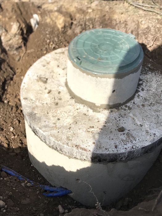 Септик, каналізація, кільця
