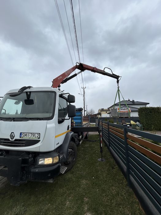 Usługi transportowe hds transport węgla kruszyw koparka