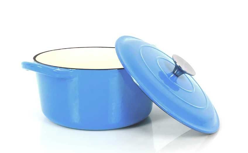 Garnek żeliwny, brytfanna Echtwerk z powłoką emaliowaną 3,5 L
