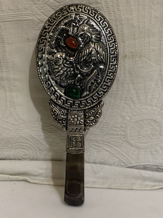 Коллекционное старинное ручное зеркало