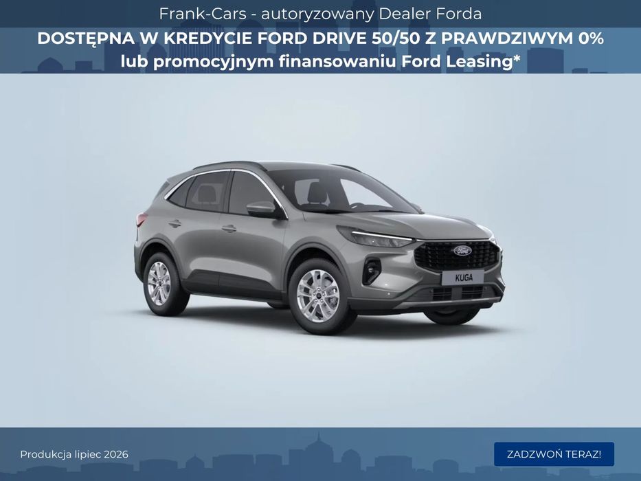 Ford Kuga Ford Kuga 1.5 EcoBoost 186 KM Titanium skrzynia automatyczna